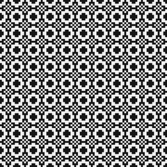 Abstract Cross Pattern Dots Logo generative computational art illustration