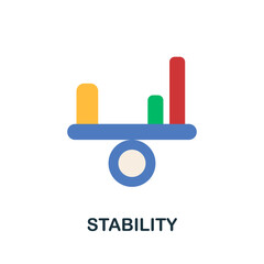 Stability icon. Simple element from core values collection. Creative Stability icon for web design, templates, infographics and more