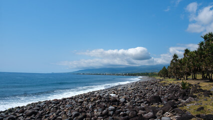 Sea, sun and beach on the Indian Ocean