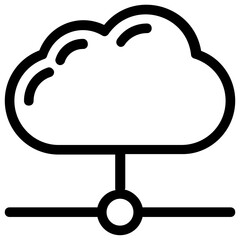 

Web server connected to the internet symbolising shared web hosting, 
