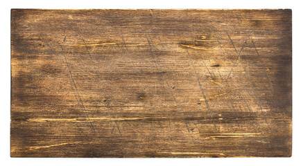 Highly detailed grungy wooden textures with scratches and holes.