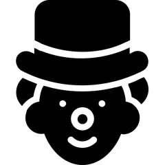 
A comic performer, clown 
