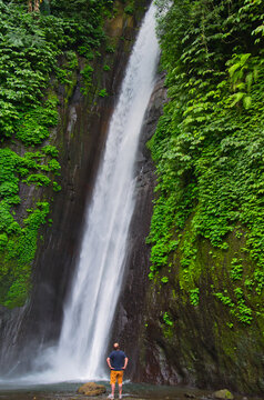 Waterfall from bali