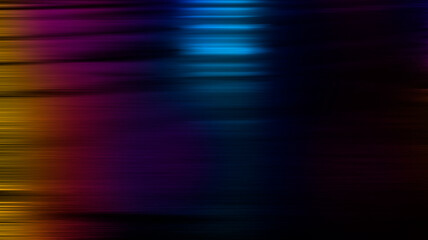 Wet asphalt, night view, neon reflection on the concrete floor. Night empty stage, studio. Dark abstract background. Product Showcase Spotlight Background.