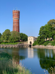 The old water tower and city gate in Kalmar © Taljat