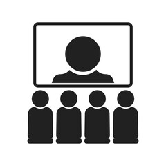 Business Training And Learning Single Icon Vector Illustration