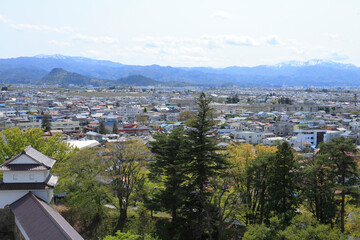 会津若松遠景