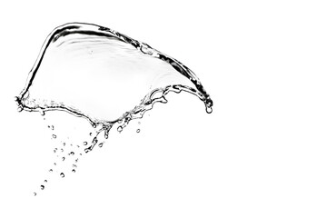 飛び跳ねる水の瞬間