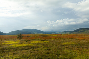 autumn mountain landscape
