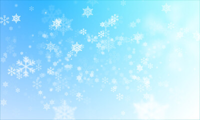 sfondo, fiocchi di neve, neve, nevicata, natale