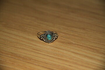 Bijoux en argent massif et turquoise