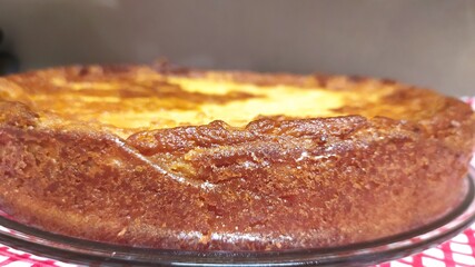 Rice and butter cake