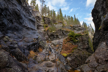 Hiking track - steap