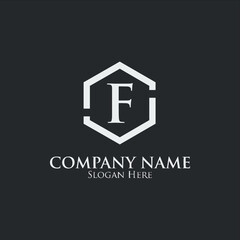 Letter logo template. inital logo. monogram company logo template