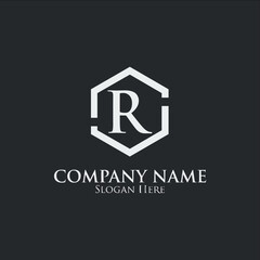 Letter logo template. inital logo. monogram company logo template