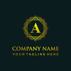 Letter logo template. inital logo. monogram company logo template