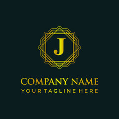 Letter logo template. inital logo. monogram company logo template