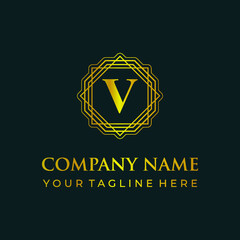 Letter logo template. inital logo. monogram company logo template