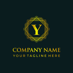 Letter logo template. inital logo. monogram company logo template