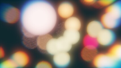 Abstract festive bokeh. used as an overlay