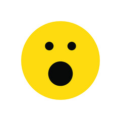 Emotion icons. round lines Emoji symbols. Smile icon. Emoticon or emoji illustration icons