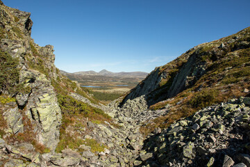 mountain landscape in the mountains