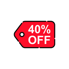 Sale Tag Vector Badge Template, Sale Label Collection, Clearance Sale Sticker Emblem, Bargain Sale Sign Isolated On White Background, Sale Text Banner And Label 