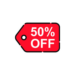 Sale Tag Vector Badge Template, Sale Label Collection, Clearance Sale Sticker Emblem, Bargain Sale Sign Isolated On White Background, Sale Text Banner And Label 