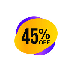 Sale Tag Vector Badge Template, Sale Label Collection, Clearance Sale Sticker Emblem, Bargain Sale Sign Isolated On White Background, Sale Text Banner And Label 