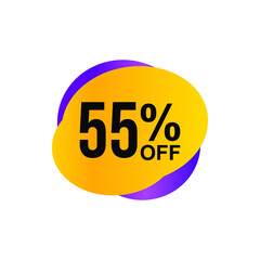 Sale Tag Vector Badge Template, Sale Label Collection, Clearance Sale Sticker Emblem, Bargain Sale Sign Isolated On White Background, Sale Text Banner And Label 