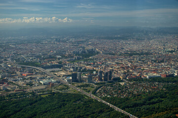 Wien von oben 11.9.2020