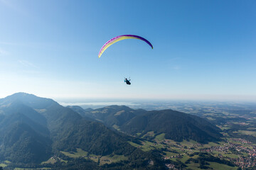 Gleitschirmfliegen Kampenwand