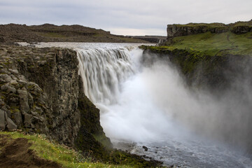Detifoss Iceland Waterfall