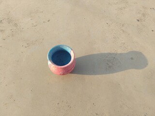 Hand Made Colorful Pot 