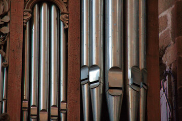 pipes in saint cathedral