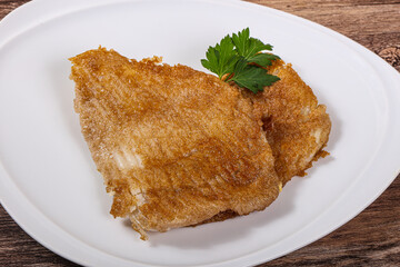 Roasted delicous seafood - stingray wings