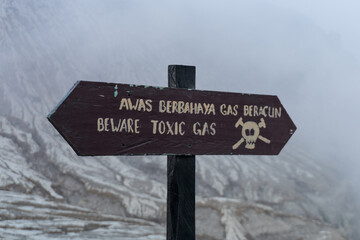 Toxic sign
