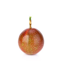 Passion fruit isolated on white background