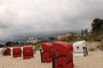 Seebad Bansin; Strand und historische Strandvillen