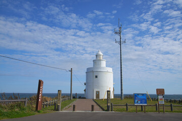北海道、本土最東端の岬、納沙布岬灯台