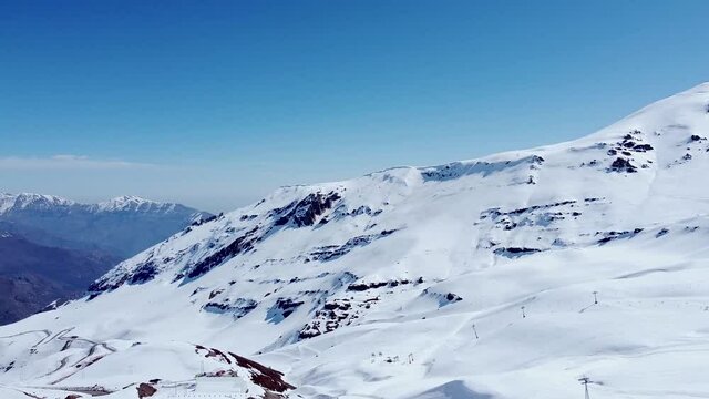 Vista Lateral de la Cordillera de los Andes