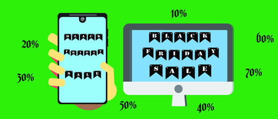 Black Friday Sale banner. Design for blackfriday sale.
