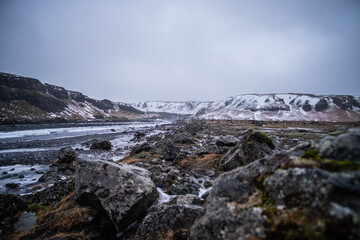 mountain river in the mountains