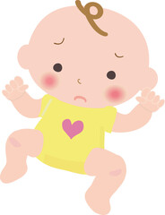 赤ちゃん　困り顔