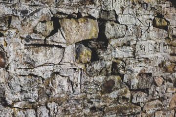 old stone wall