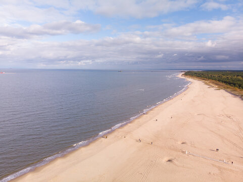 Plaża Stogi w Gdańsku/The Stogi beach in Gdansk, Pomerania, Poland