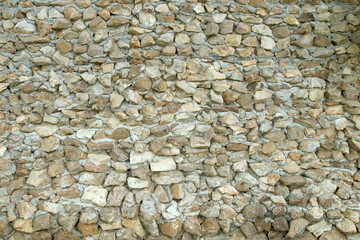 Stone wall as a background or texture.