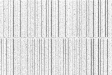 Modern white stone wall with stripes texture and seamless background