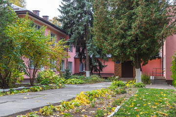 street in the village