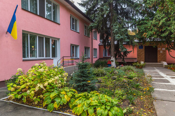 street in the village